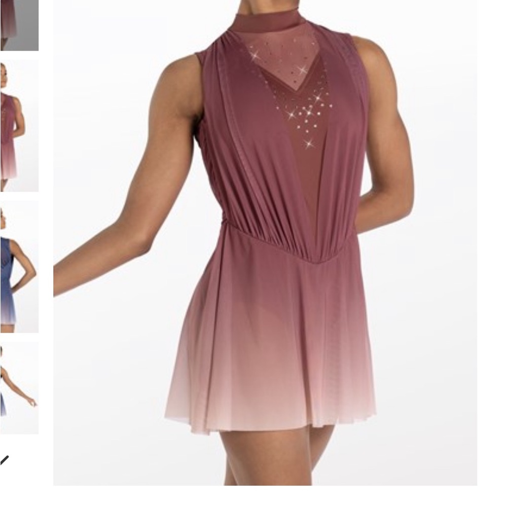 Dark rose lyrical costume